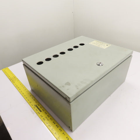 Eurobex 5412 ES NEMA 4-12 20" X 16" X 8" Electrical Enclosure Box w/ Backplate