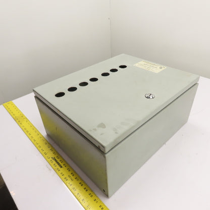 Eurobex 5412 ES NEMA 4-12 20" X 16" X 8" Electrical Enclosure Box w/ Backplate