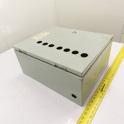 Eurobex 5412 ES NEMA 4-12 20" X 16" X 8" Electrical Enclosure Box w/ Backplate