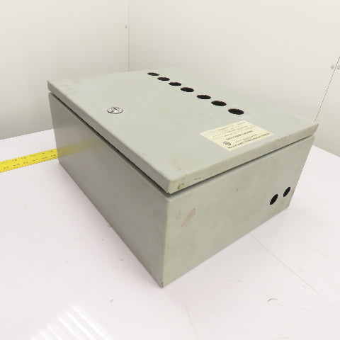 Eurobex 5412 ES NEMA 4-12 20" X 16" X 8" Electrical Enclosure Box w/ Backplate