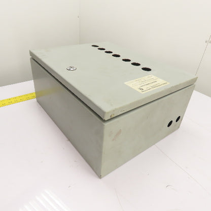 Eurobex 5412 ES NEMA 4-12 20" X 16" X 8" Electrical Enclosure Box w/ Backplate