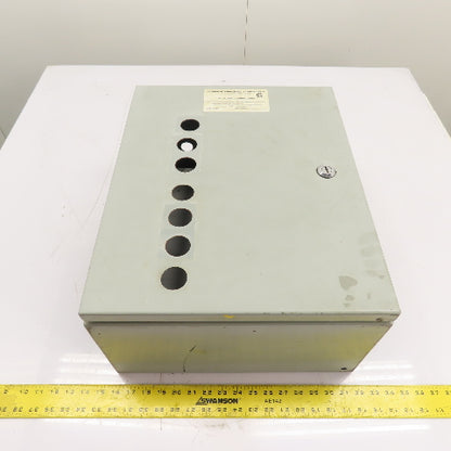 Eurobex 5412 ES NEMA 4-12 20" X 16" X 8" Electrical Enclosure Box w/ Backplate