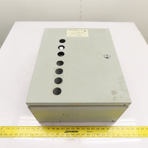 Eurobex 5412 ES NEMA 4-12 20" X 16" X 8" Electrical Enclosure Box w/ Backplate