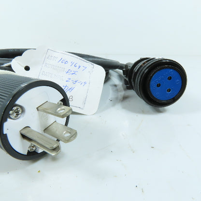 Grid Connect 1004759 CAN Bus DB9 Interface & Amphenol Power Cable Assembly Lot