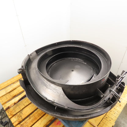 B&C Fabricating 24CCW Vibratory Parts Feeder 24" ID Bowl 1Ph 115V (Parts/Repair)