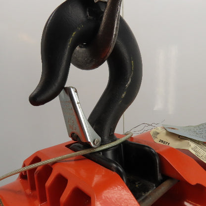 CM Lodestar Model RRS 2Ton 4000LB Electric Chain Hoist 20'Lift 16FPM 230/460 3Ph