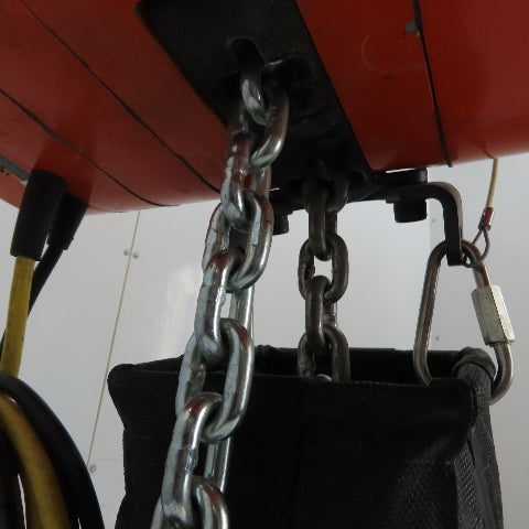 CM Lodestar Model RRS 2Ton 4000LB Electric Chain Hoist 20'Lift 16FPM 230/460 3Ph