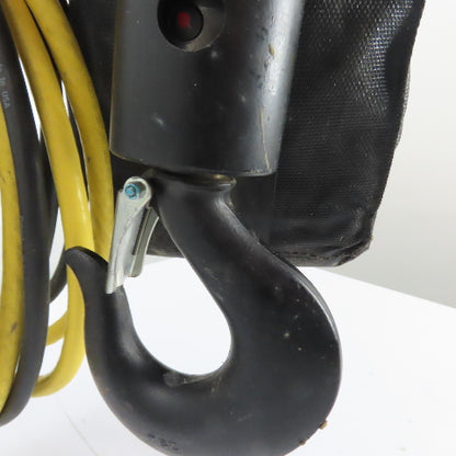 CM Lodestar Model RRS 2Ton 4000LB Electric Chain Hoist 20'Lift 16FPM 230/460 3Ph