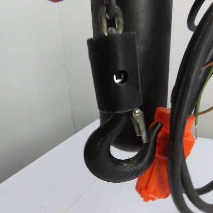 CM Lodestar Model F 1/2 Ton Electric Chain Hoist 20' Lift 16FPM 230/460 3Ph
