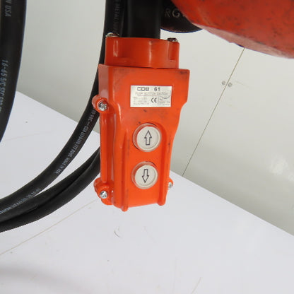 CM Lodestar Model F 1/2Ton 1000LB Electric Chain Hoist 20'Lift 16FPM 230/460 3Ph