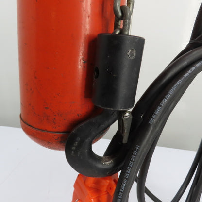 CM Lodestar Model F 1/2Ton 1000LB Electric Chain Hoist 20'Lift 16FPM 230/460 3Ph