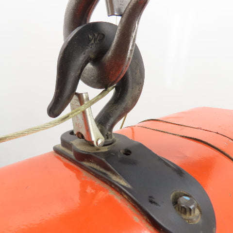 CM Lodestar Model F 1/2Ton 1000LB Electric Chain Hoist 20'Lift 16FPM 230/460 3Ph