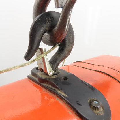 CM Lodestar Model F 1/2Ton 1000LB Electric Chain Hoist 20'Lift 16FPM 230/460 3Ph
