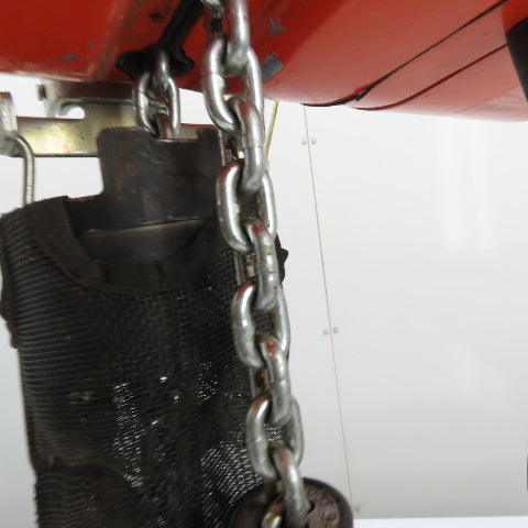 CM Lodestar Model F 1/2Ton 1000LB Electric Chain Hoist 20'Lift 16FPM 230/460 3Ph