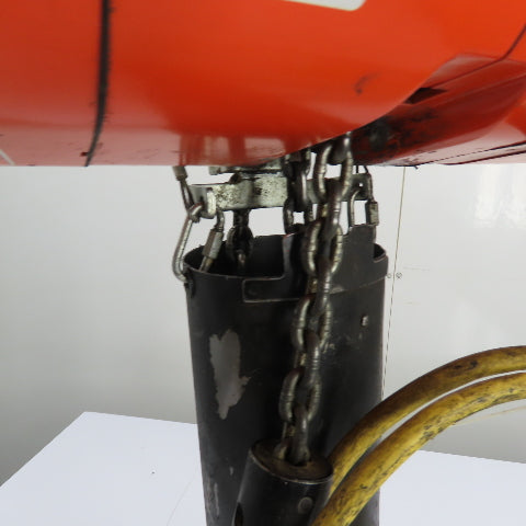 CM Lodestar Model F 1/2Ton 1000LB Electric Chain Hoist 15'Lift 16FPM 230/460 3Ph