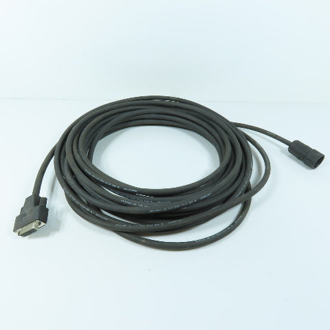 Heidenhain 332115-12 Feedback Adapter Cable M23 17-Pin to D-Sub 15-Pin 12m