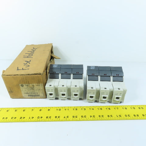 Allen-Bradley 1492-FB3J60-L 60A 3-Pole Fuse Holder Lot of 2