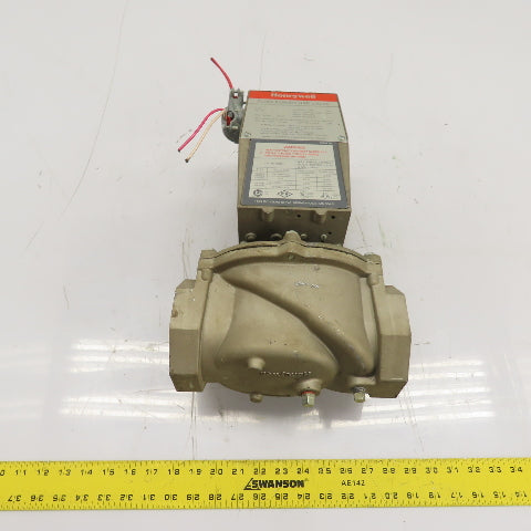Honeywell V4055A1007 Fluid Power Gas Valve 110/120V 60Hz 26 Sec OT