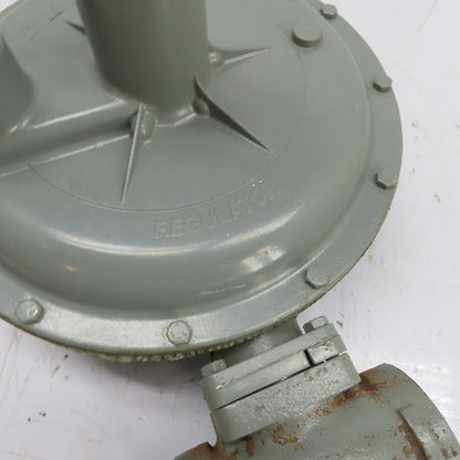 Equimeter 243-12 2" NPT Large Capacity Gas Pressure Regulator 3/4"-10° Orifice