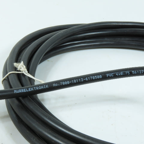 Murrelektronik 7000-18112-6170500 Solenoid Valve Connector Cable 230V AC/DC 10A