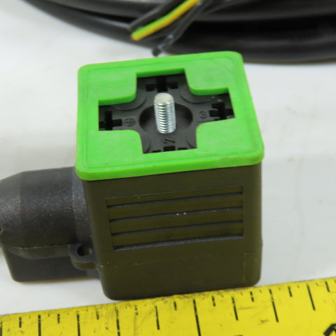 Murrelektronik 7000-18112-6170500 Solenoid Valve Connector Cable 230V AC/DC 10A