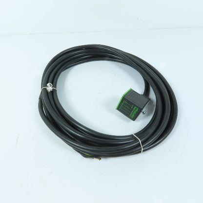 Murrelektronik 7000-18112-6170500 Solenoid Valve Connector Cable 230V AC/DC 10A