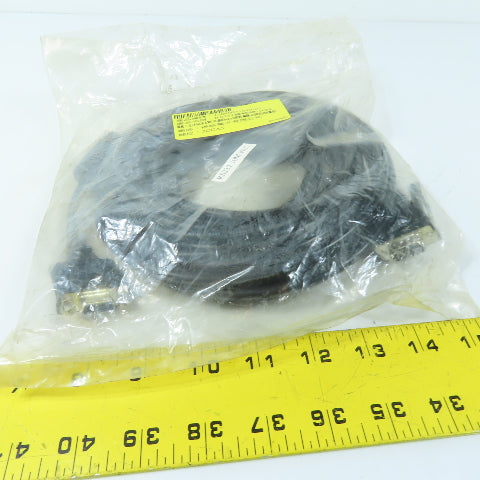 N/A 12090041049-01 RS232 DB9 9C/Coax Serial Transmission Cable 10m