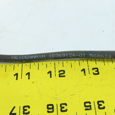 Heidenhain ID369124-01 12-Pin Round Male to 12-Position Female Encoder Cable 3'