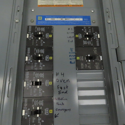 Square D NF442L4C 400A 600Y/347V Panelboard Load Center
