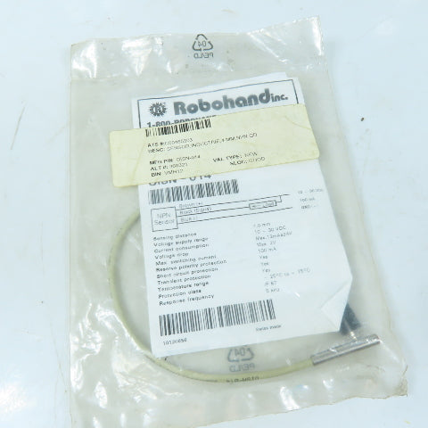 Robohand OISN-014 4mm NPN Inductive Proximity Sensor Switch 10-30VDC QD