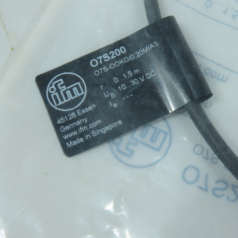 ifm electronic O7S200 Through-Beam Photoelectric Sensor Transmitter 10-30VDC M8