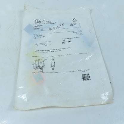 ifm electronic O7S200 Through-Beam Photoelectric Sensor Transmitter 10-30VDC M8