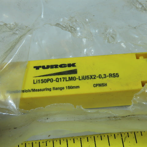 Turck Li150P0-Q17LM0-LiU5X2-0,3-RS5 150mm Range Inductive Linear Position Sensor