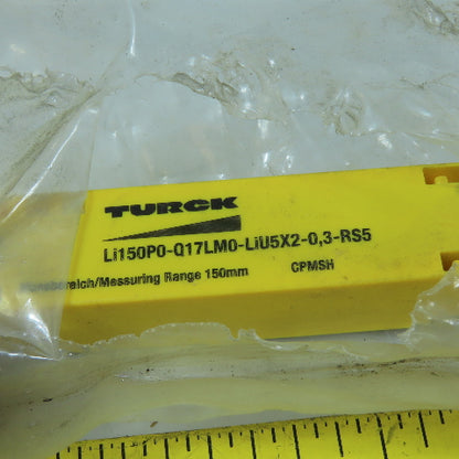 Turck Li150P0-Q17LM0-LiU5X2-0,3-RS5 150mm Range Inductive Linear Position Sensor