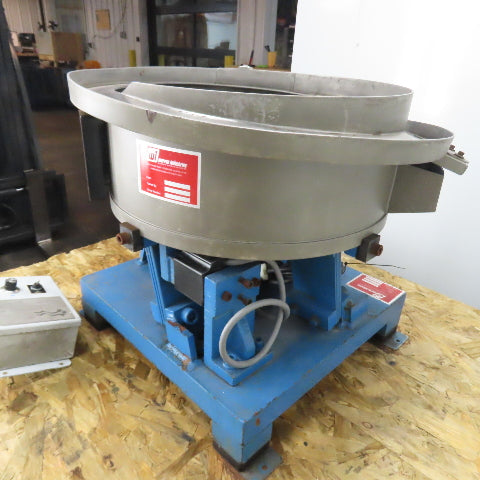 Warren 03992004 Vibratory Parts Feeder 18" ID x 7" Deep Bowl 1Ph 115V