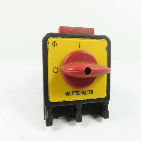 Kraus & Naimer C 80 80A 3-Pole Rotary Switch 600VAC