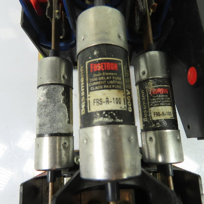 Square D 9422TEF10 100A 3-Pole Fusible Safety Disconnect Switch 600V