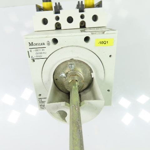 Moeller NZM 2 NZM B2-AF150-NA 150A Circuit Breaker w/ Rotary Disconnect 690VAC