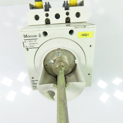 Moeller NZM 2 NZM B2-AF150-NA 150A Circuit Breaker w/ Rotary Disconnect 690VAC