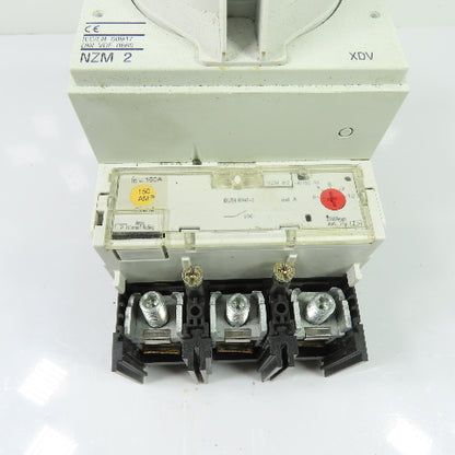 Moeller NZM 2 NZM B2-AF150-NA 150A Circuit Breaker w/ Rotary Disconnect 690VAC