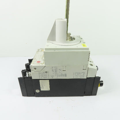 Moeller NZM 2 NZM B2-AF150-NA 150A Circuit Breaker w/ Rotary Disconnect 690VAC