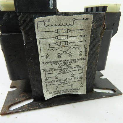 Allen-Bradley 1497-B-BASX-1-N 0.080 KVA Transformer 240/480v Pri 220/440V Sec