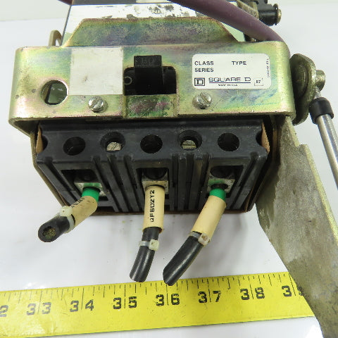 Square D FAL34080 80A Circuit Breaker W/ Cable Mechanism Disconnect 480VAC