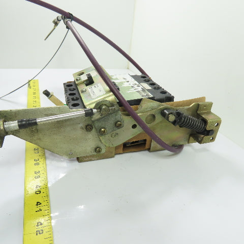 Square D FAL34080 80A Circuit Breaker W/ Cable Mechanism Disconnect 480VAC