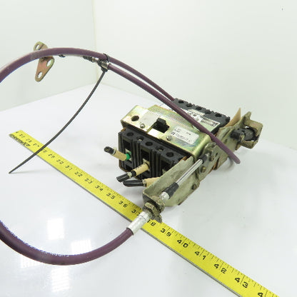 Square D FAL34080 80A Circuit Breaker W/ Cable Mechanism Disconnect 480VAC