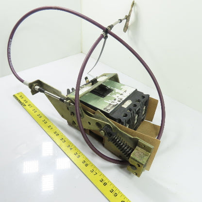 Square D FAL34080 80A Circuit Breaker W/ Cable Mechanism Disconnect 480VAC