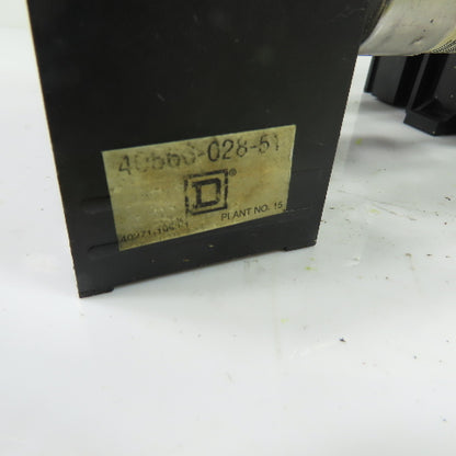 Square D 40567-774-50 100A 3-Pole Fusible Safety Disconnect Switch 600V