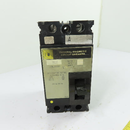 Square D FAL22090 90A 2-Pole Thermal-Magnetic Circuit Breaker 240VAC 250VDC