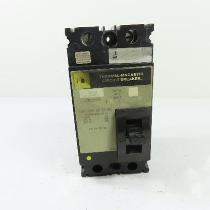 Square D FAL22090 90A 2-Pole Thermal-Magnetic Circuit Breaker 240VAC 250VDC
