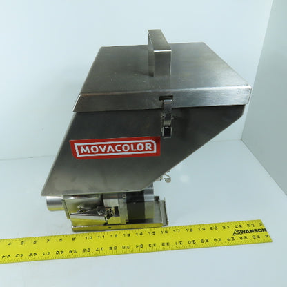 Movacolor LT Volumetric Dosing Unit Hopper Feeder Assembly with Motor